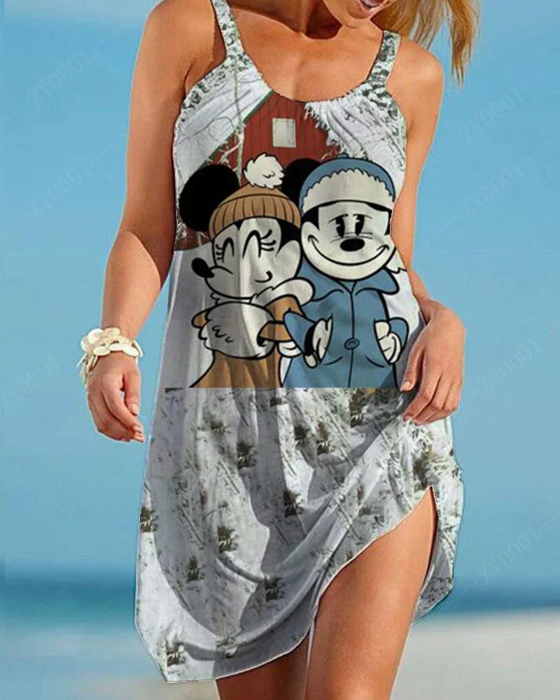 Beach Dress New Hit Disney Elegant Casual Women's Dresses