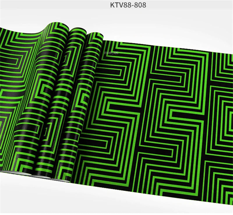 KTV Theme Box Wallpaper Golden 3D