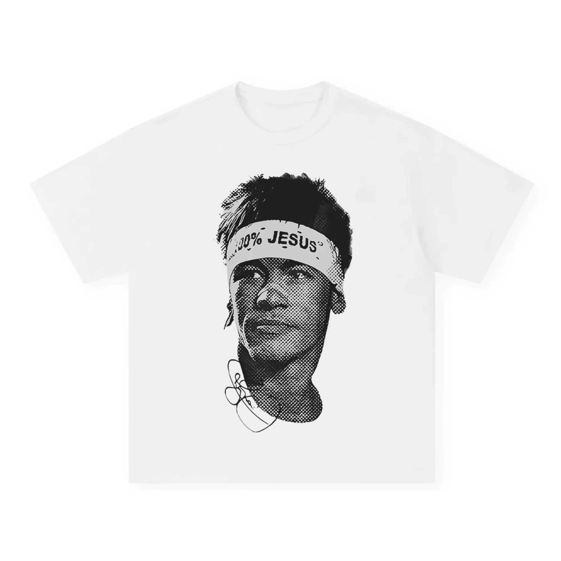 Neymar American football star print cotton short-sleeved T-shirt for men and women.