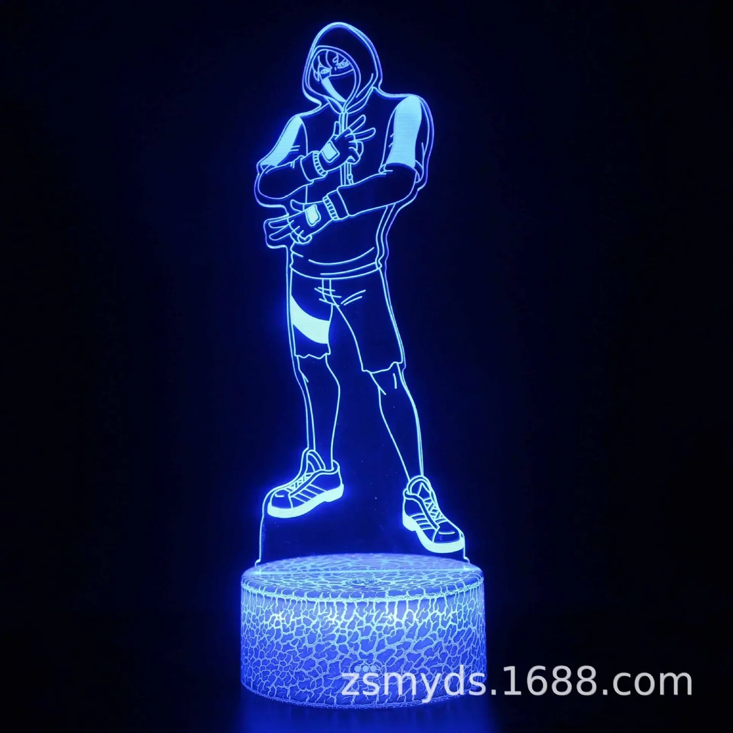 Fortnite 3D Illusion Lamp Game Setup Patterns LED Night Light Gamer