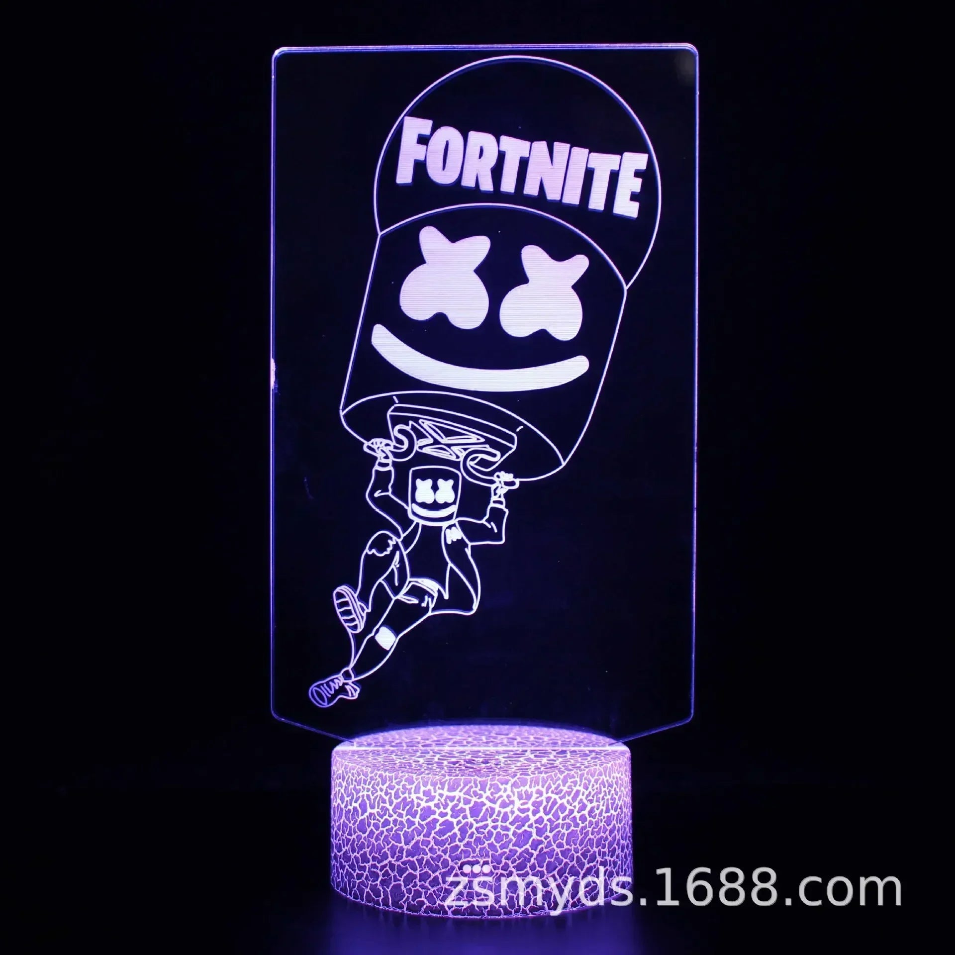 Fortnite 3D Illusion Lamp Game Setup Patterns LED Night Light Gamer