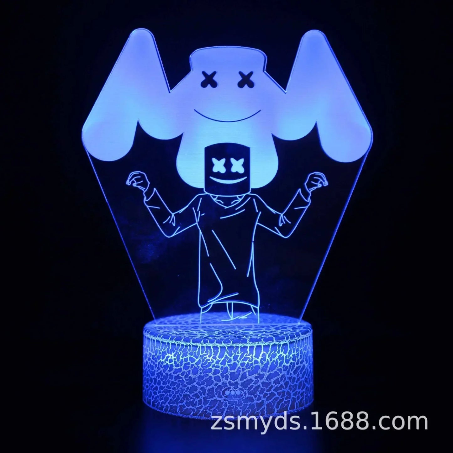 Fortnite 3D Illusion Lamp Game Setup Patterns LED Night Light Gamer