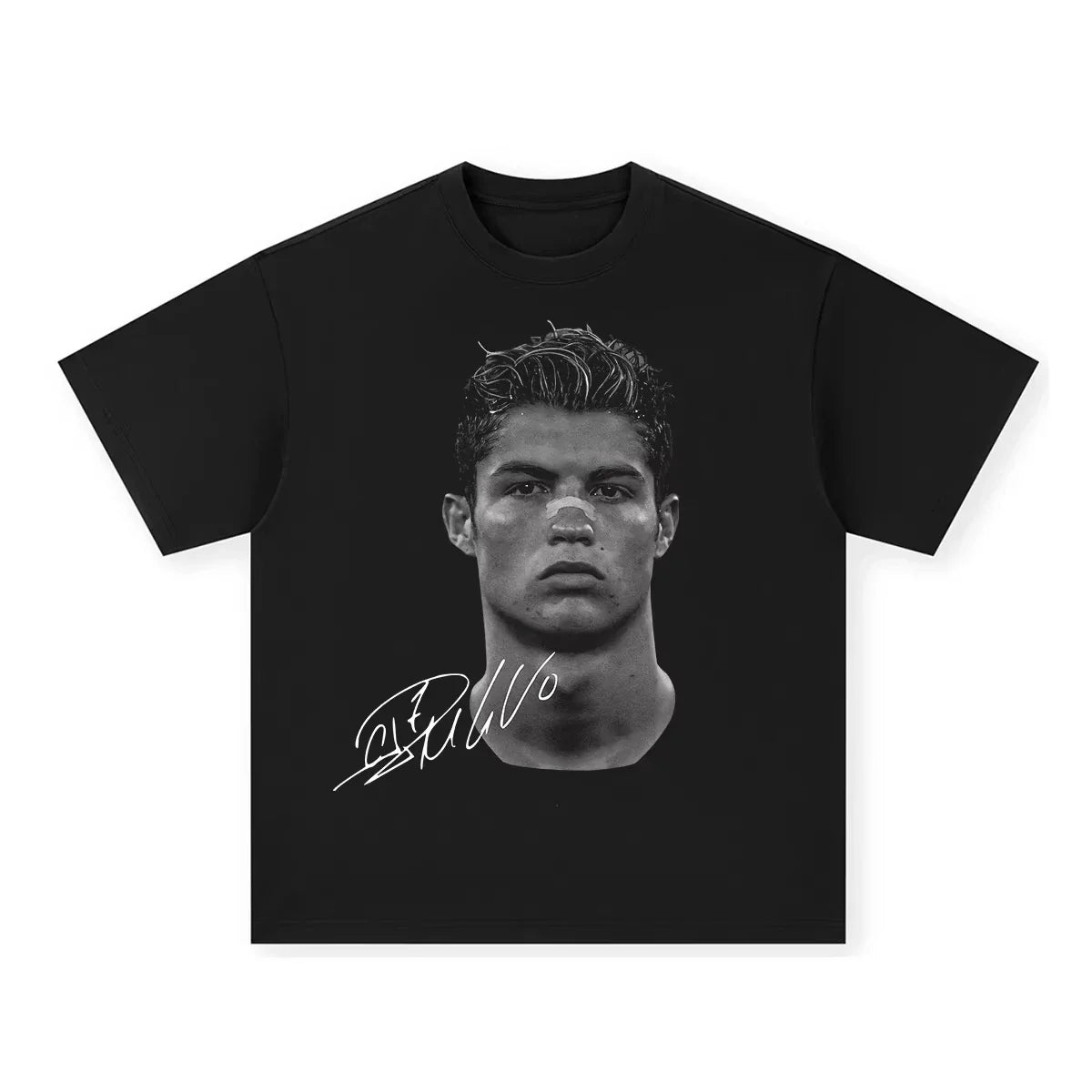 Neymar American Football Star Print Cotton Short-sleeved T-shirt Men Women Clothing Athleisure Print Fashion Oversize Casual Tee