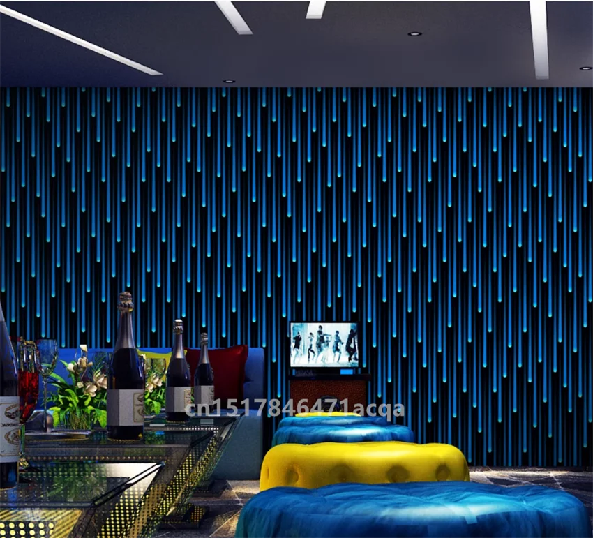 Customized wallpaper with 3D technology sense