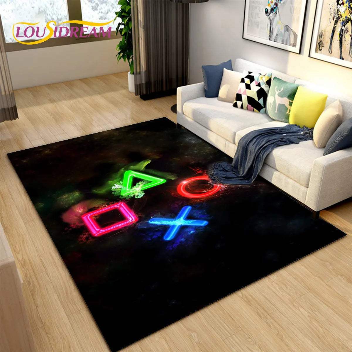 Game Controller Area Rug