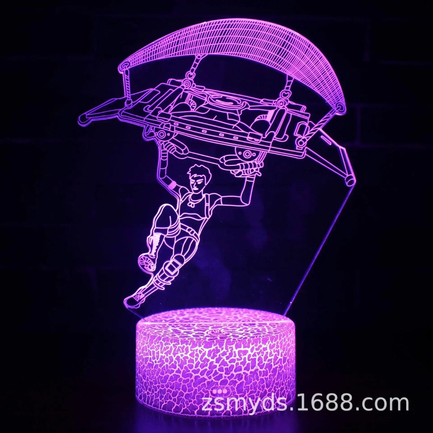 Fortnite 3D Illusion Lamp Game Setup Patterns LED Night Light Gamer